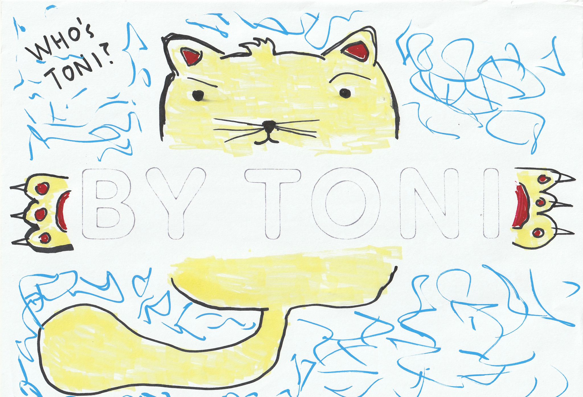 Painting for bytoni by Bjarni